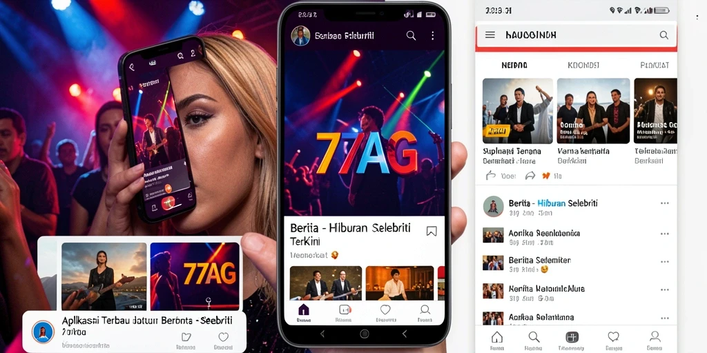 Tampilan antarmuka aplikasi 77AG yang modern dan menarik.